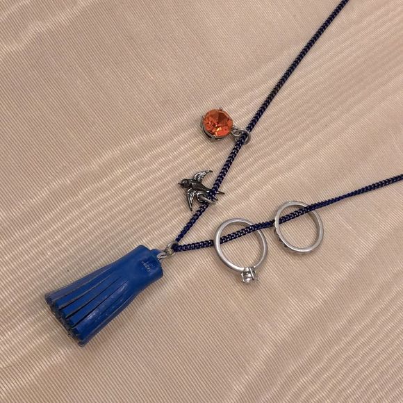 Juicy Couture Jewelry - NWT Juicy Couture Tassel Charm Necklace